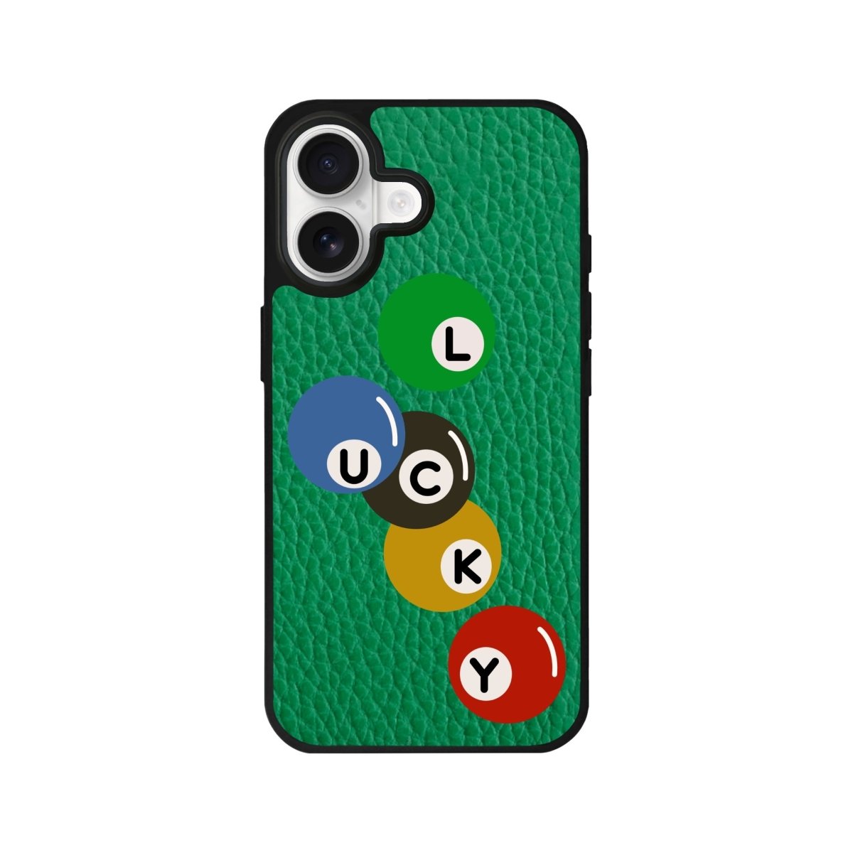 iPhone Jackpot Leather Deri Telefon Kılıfı Yeşil - Sumthincs