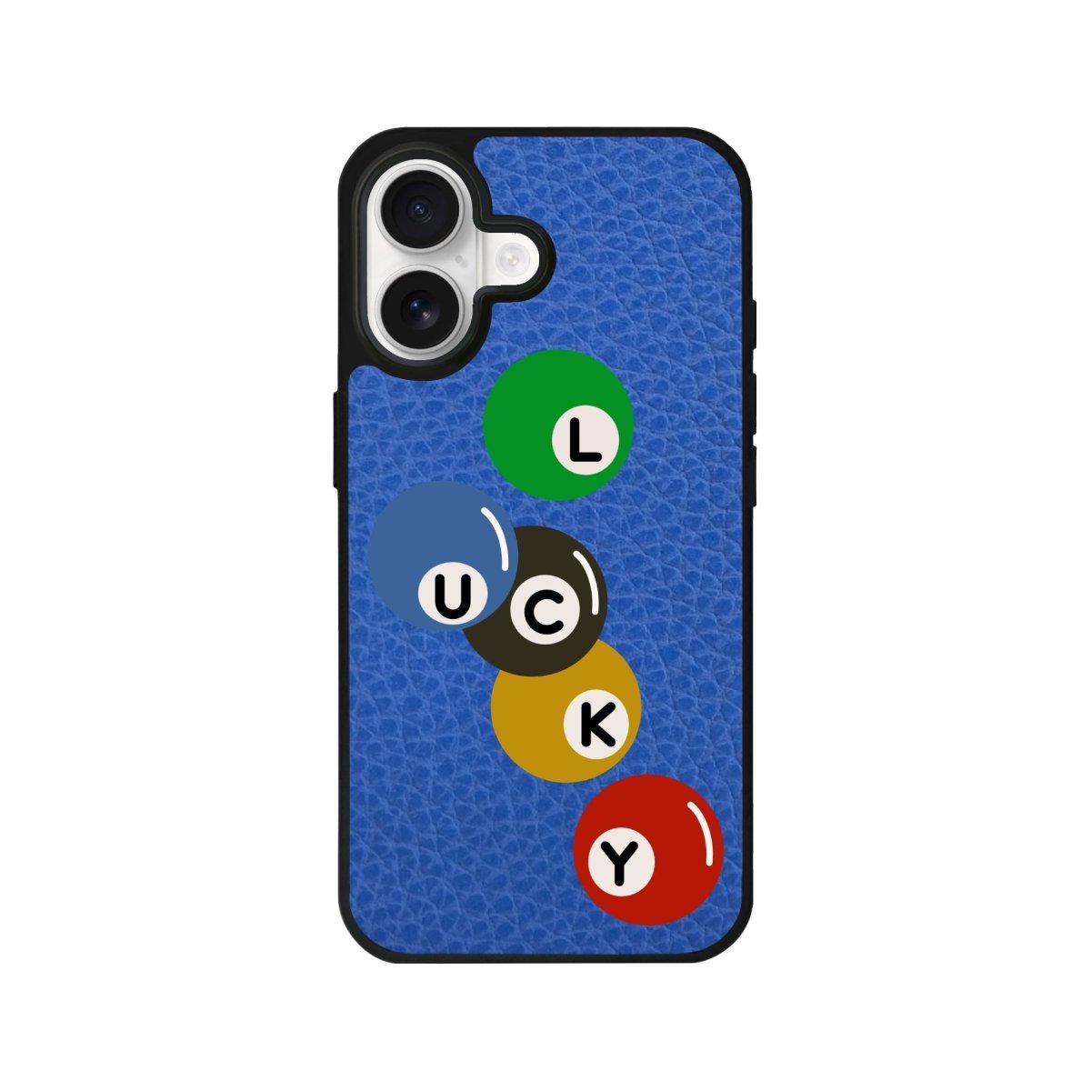 iPhone Jackpot Leather Deri Telefon Kılıfı Mavi - Sumthincs