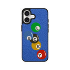 iPhone Jackpot Leather Deri Telefon Kılıfı Mavi - Sumthincs