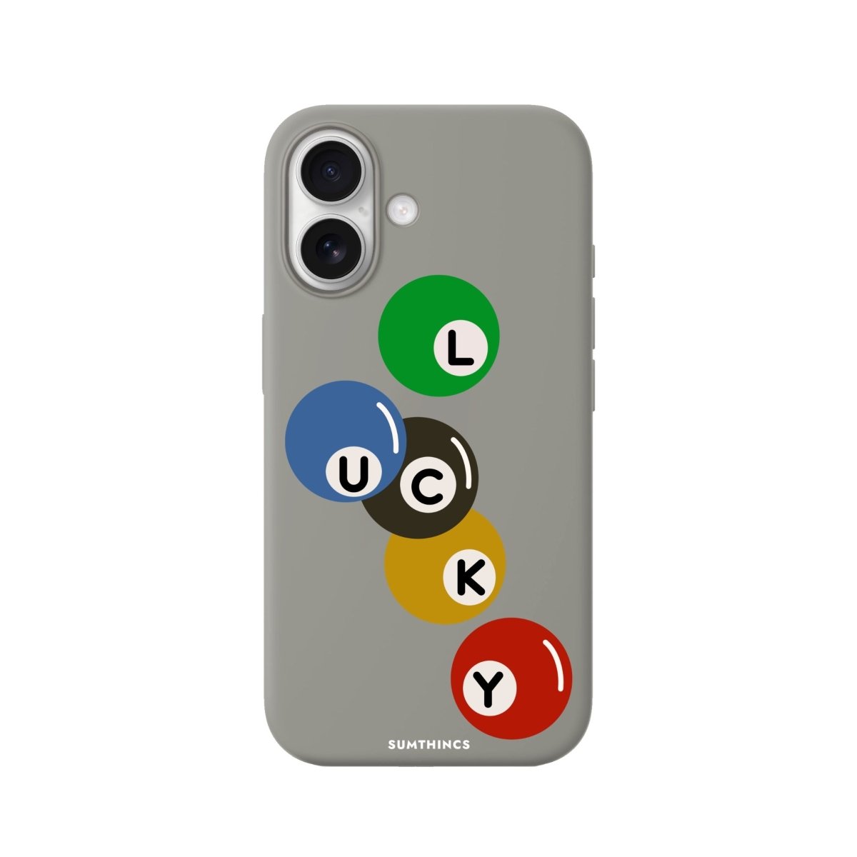 iPhone Jackpot Premium Telefon Kılıfı Gri - Sumthincs