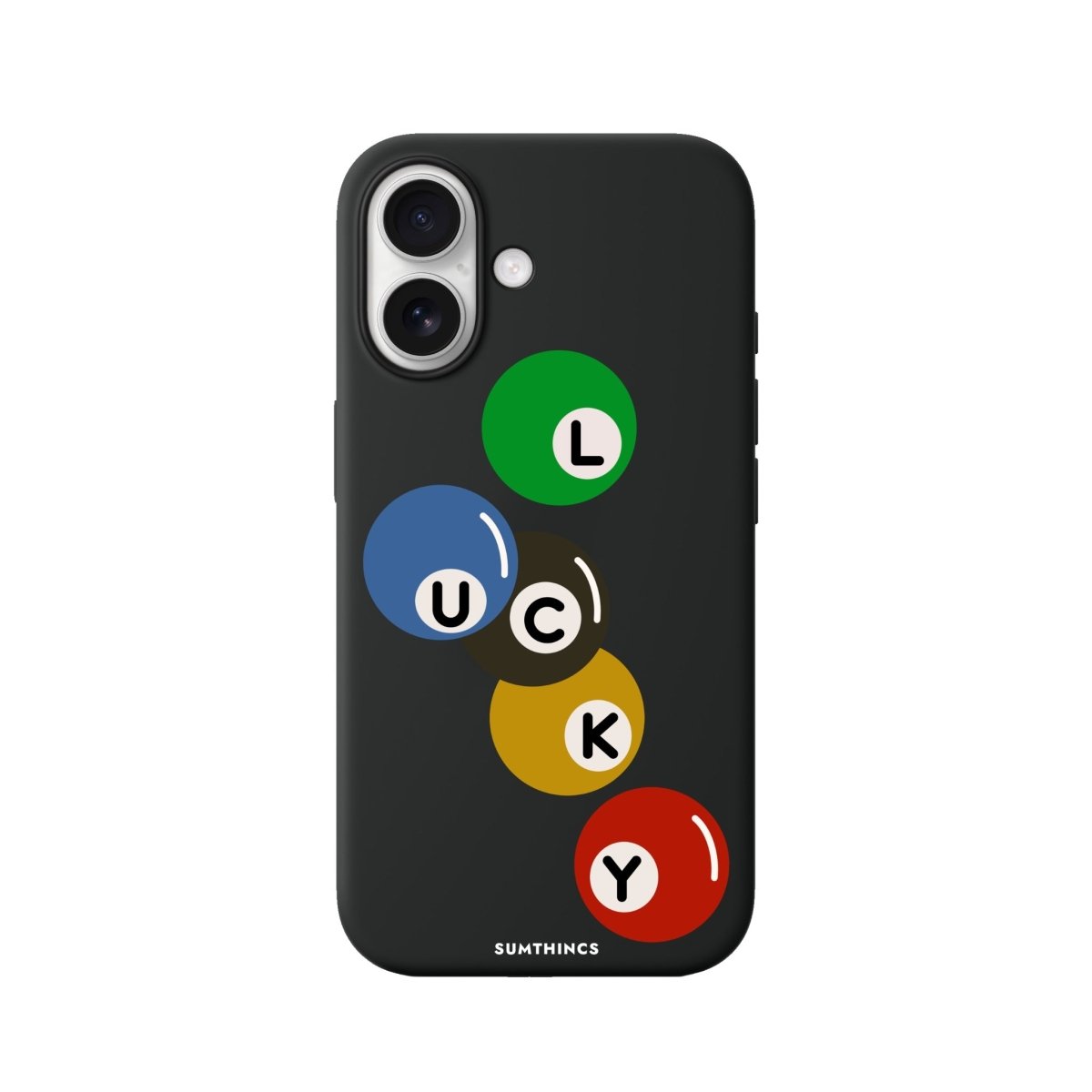 iPhone Jackpot Premium Telefon Kılıfı Siyah - Sumthincs