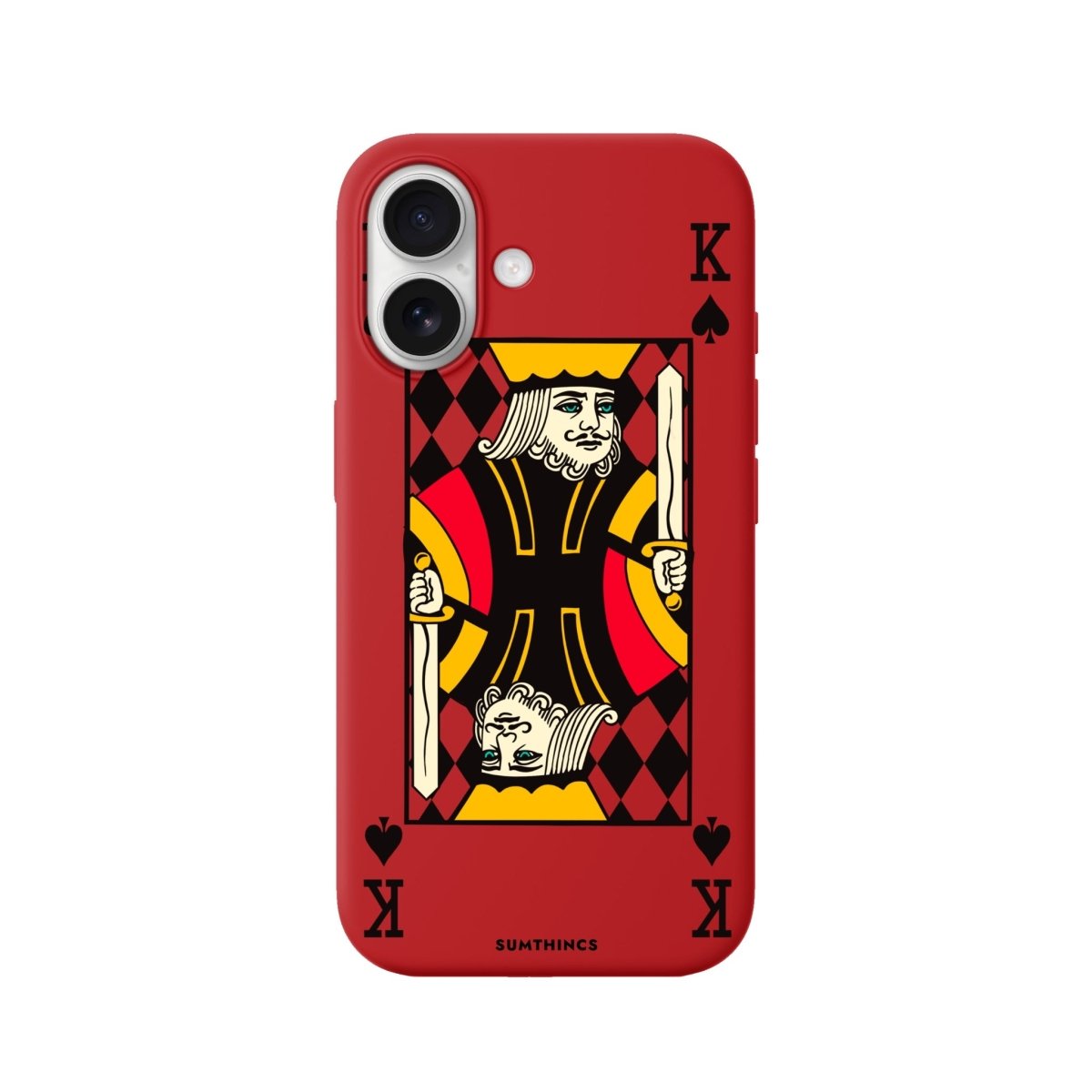 iPhone King Premium Telefon Kılıfı Kırmızı - Sumthincs