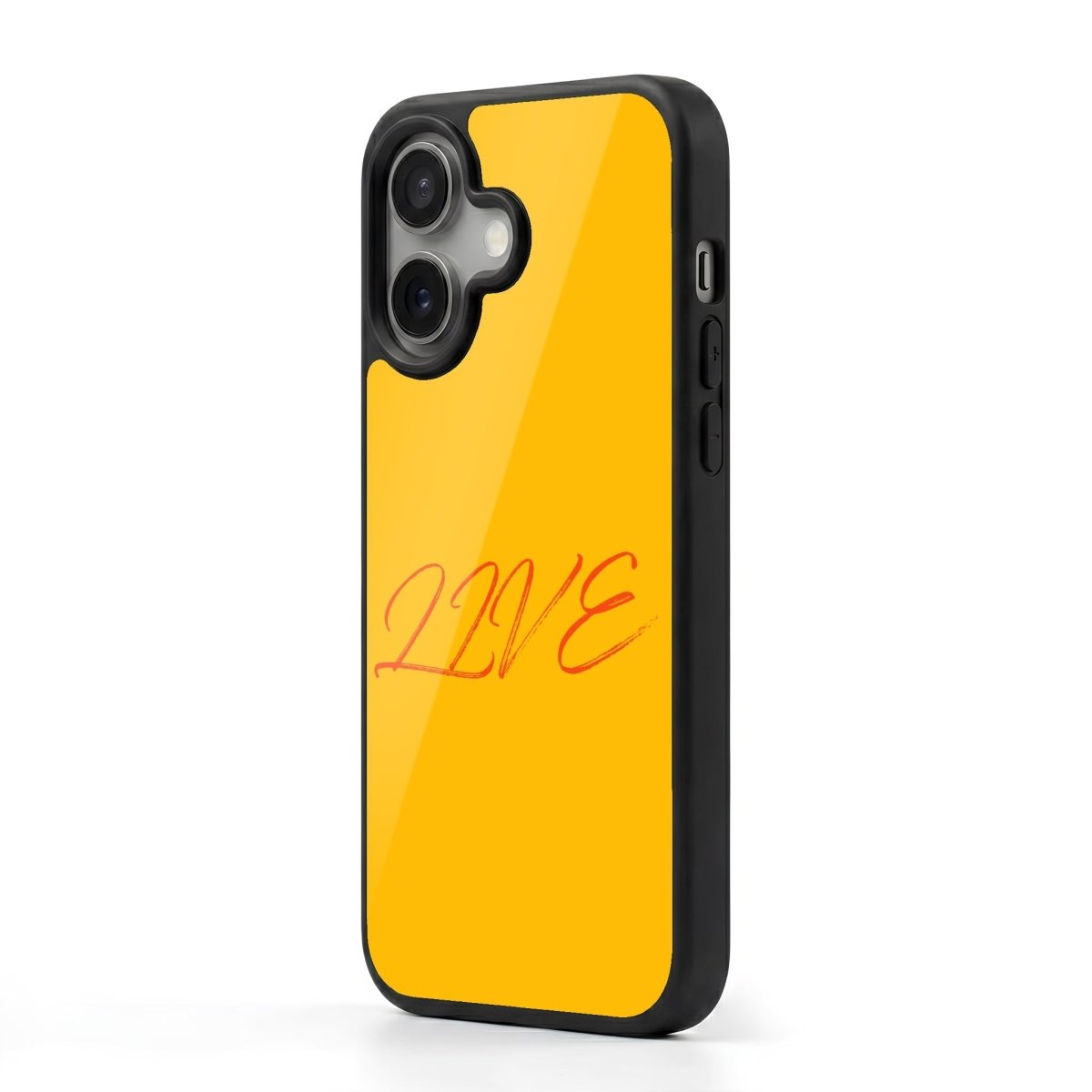 iPhone Kişiye Özel Yazı Baskılı Glossy Telefon Kılıfı Yatay - Sumthincs
