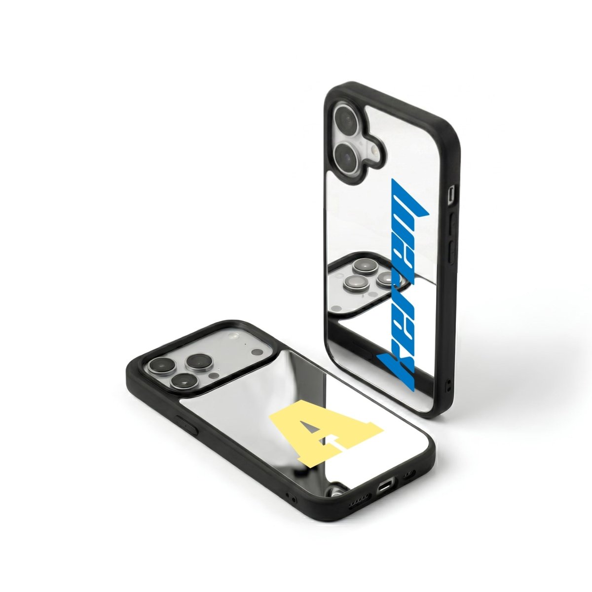 iPhone Kişiye Özel Yazı Baskılı Mirror Aynalı Telefon Kılıfı - Sumthincs