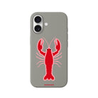 iPhone Lobster Premium Telefon Kılıfı Gri - Sumthincs