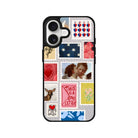 iPhone Love Letter Leather Deri Telefon Kılıfı Gri - Sumthincs