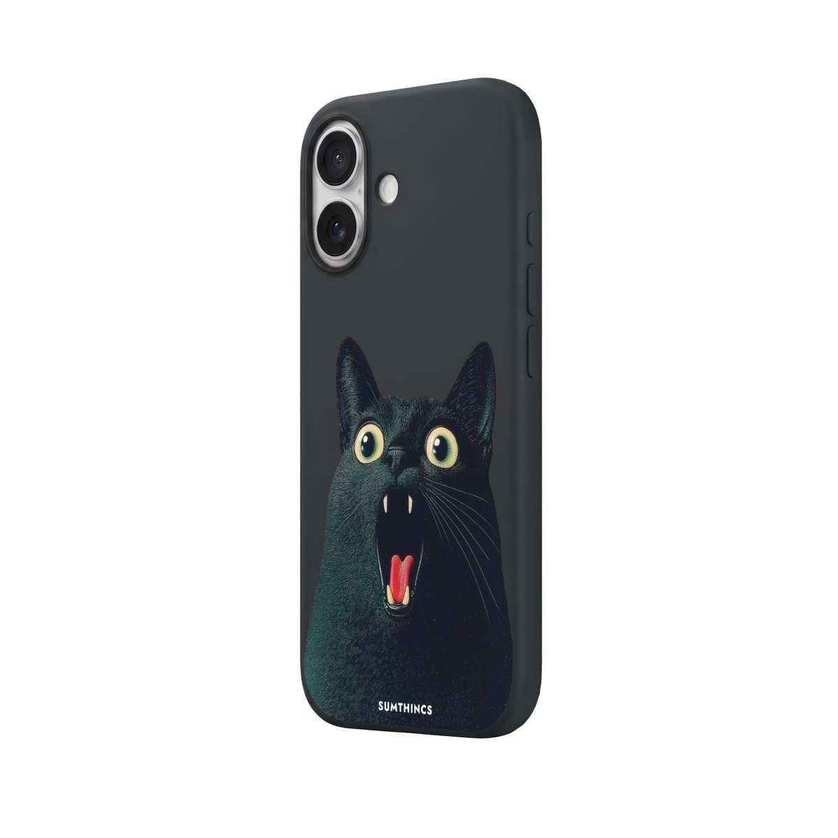 iPhone Meowww Premium Telefon Kılıfı Bordo - Sumthincs