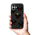 iPhone Mickeys Midnight Premium Telefon Kılıfı Bordo - Sumthincs