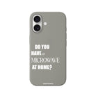 iPhone Microwave Premium Telefon Kılıfı Gri - Sumthincs