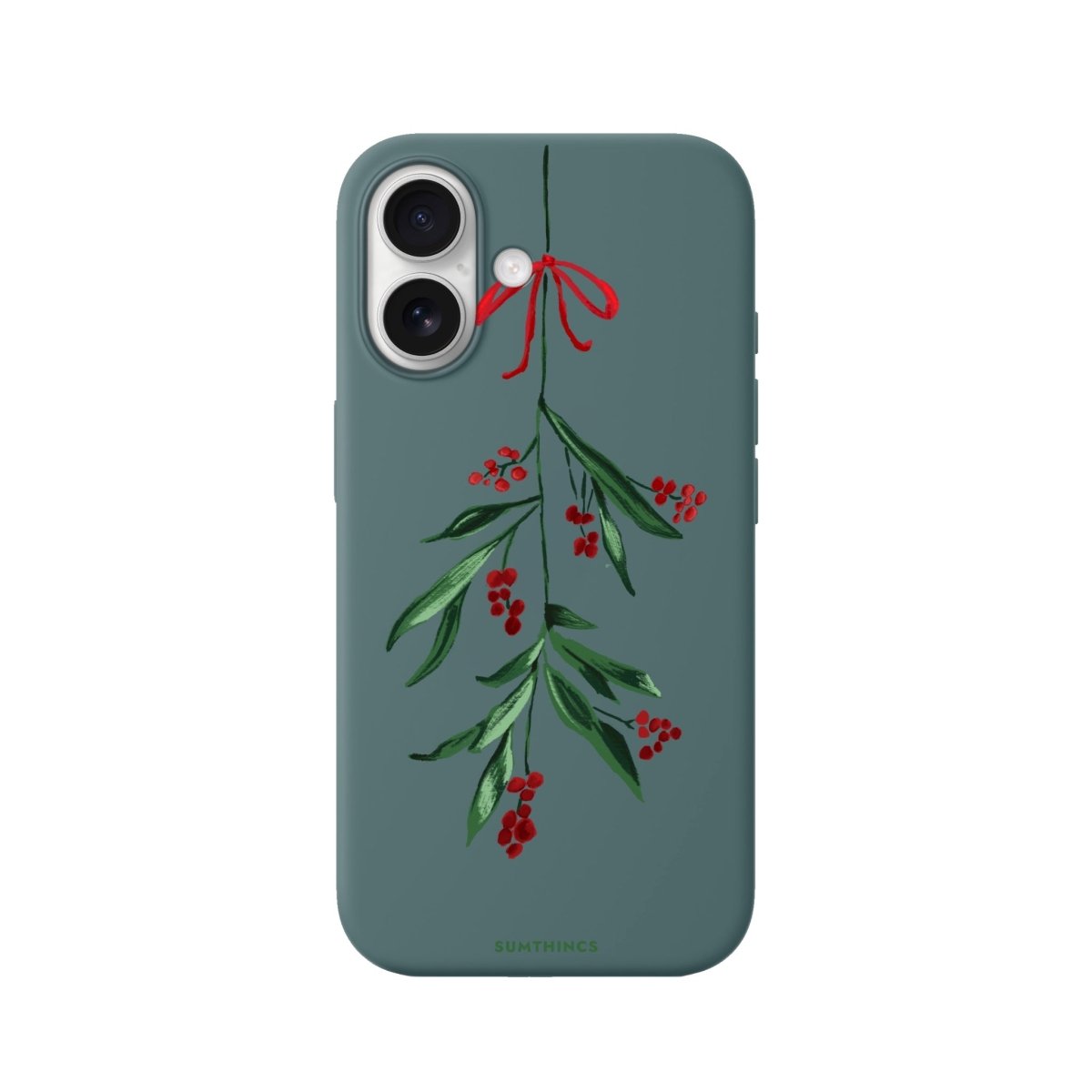 iPhone Mistletoe Premium Telefon Kılıfı Kaktüs Yeşili - Sumthincs