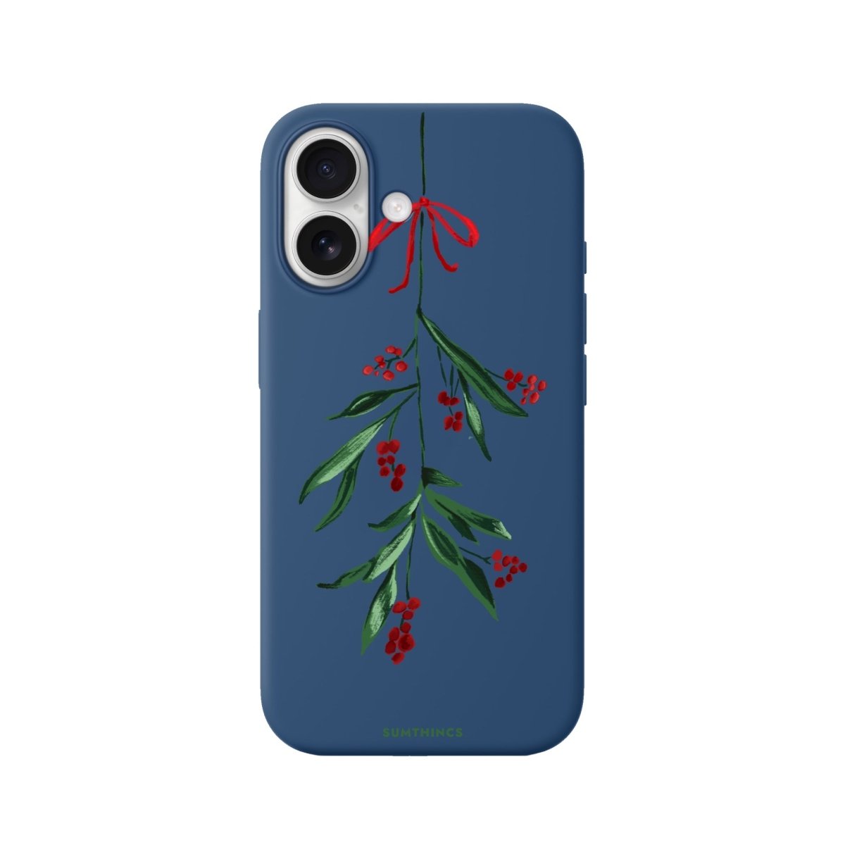 iPhone Mistletoe Premium Telefon Kılıfı Pasifik Mavi - Sumthincs