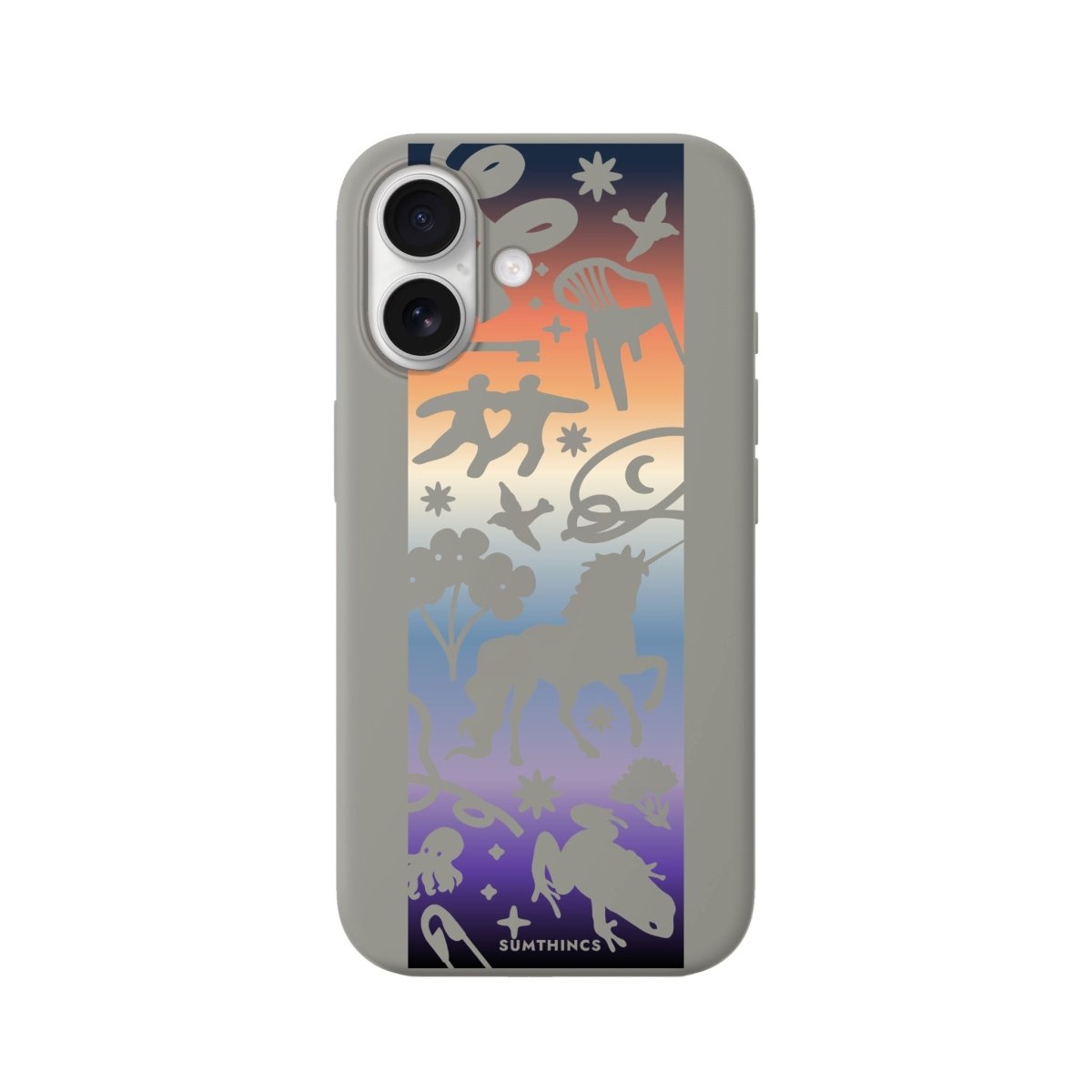 iPhone Mythic Premium Telefon Kılıfı Gri - Sumthincs
