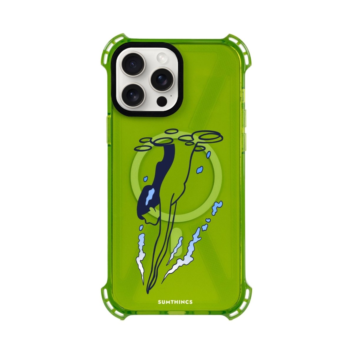 iPhone Nami Bumper Telefon Kılıfı Yeşil - Sumthincs