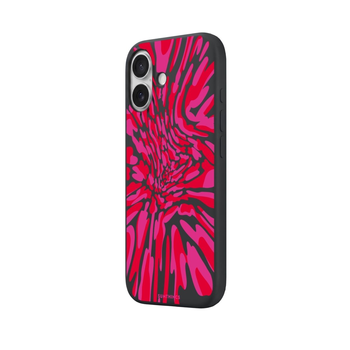 iPhone Neon Dreams Premium Telefon Kılıfı Bordo - Sumthincs