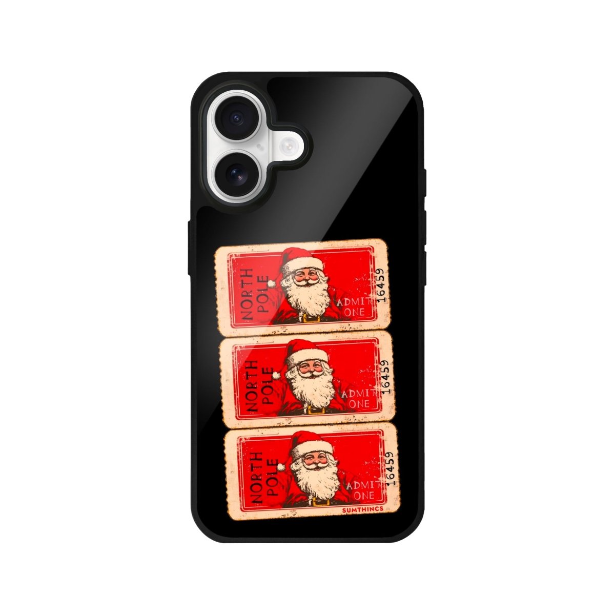 iPhone Northpole Ticket Glossy Telefon Kılıfı - Sumthincs