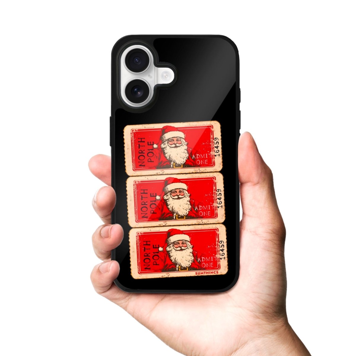 iPhone Northpole Ticket Glossy Telefon Kılıfı - Sumthincs