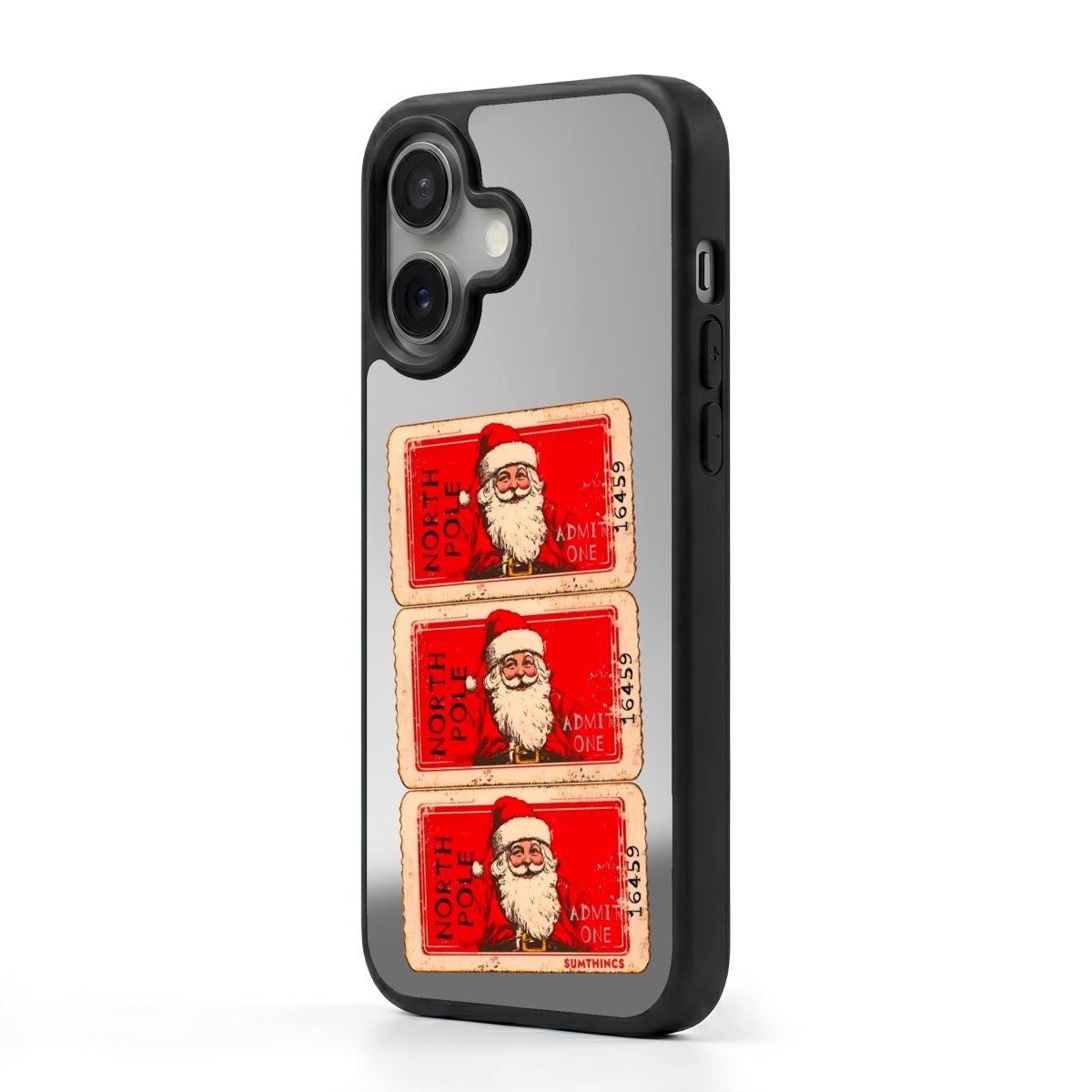 iPhone Northpole Ticket Mirror Aynalı Telefon Kılıfı - Sumthincs