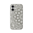 iPhone Paisley Premium Telefon Kılıfı Gri - Sumthincs