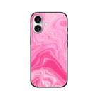 iPhone Pink Marble Premium Telefon Kılıfı - Sumthincs