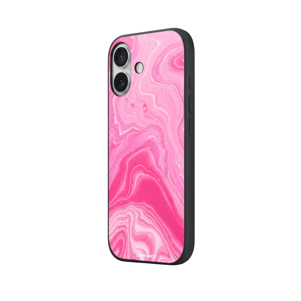 iPhone Pink Marble Premium Telefon Kılıfı - Sumthincs