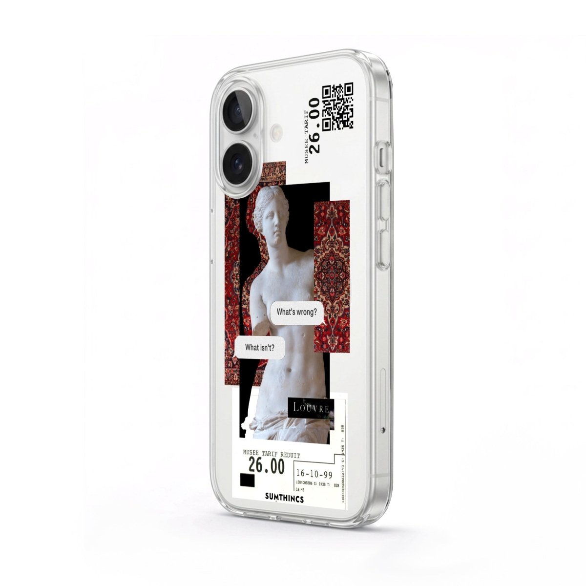 iPhone PixelVenus Clear Magsafe Telefon Kılıfı - Sumthincs