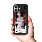 iPhone PixelVenus Premium Telefon Kılıfı Bordo - Sumthincs