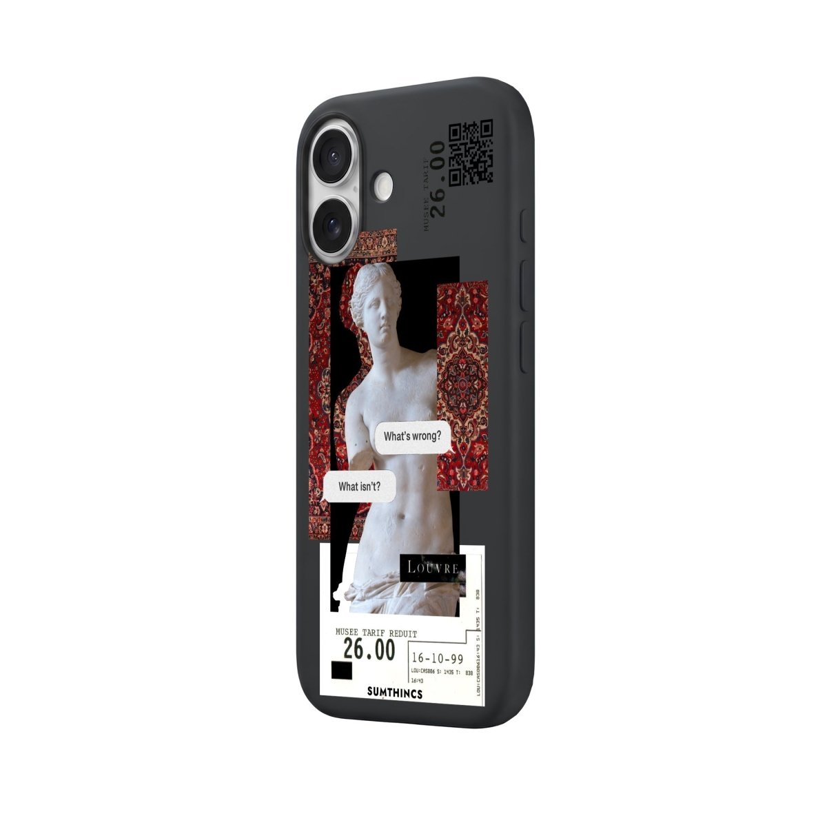 iPhone PixelVenus Premium Telefon Kılıfı Bordo - Sumthincs