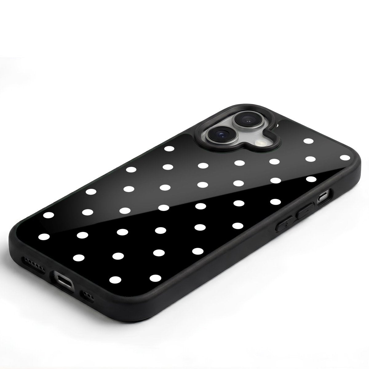 iPhone Polka Dots Glossy Telefon Kılıfı - Sumthincs