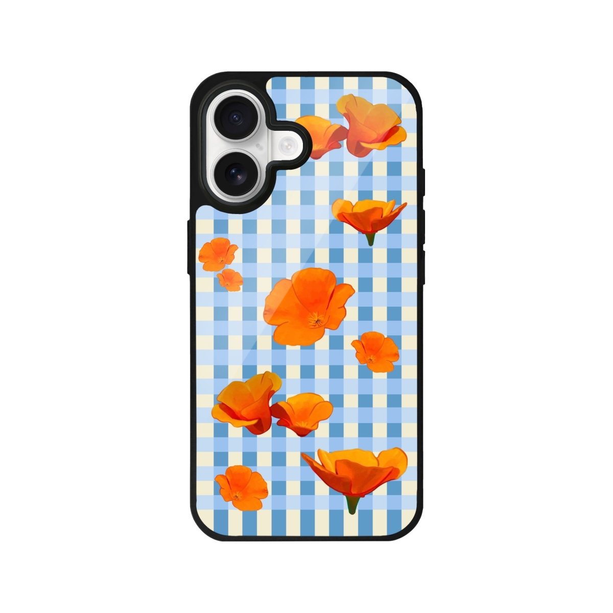 iPhone Poppies Glossy Telefon Kılıfı - Sumthincs