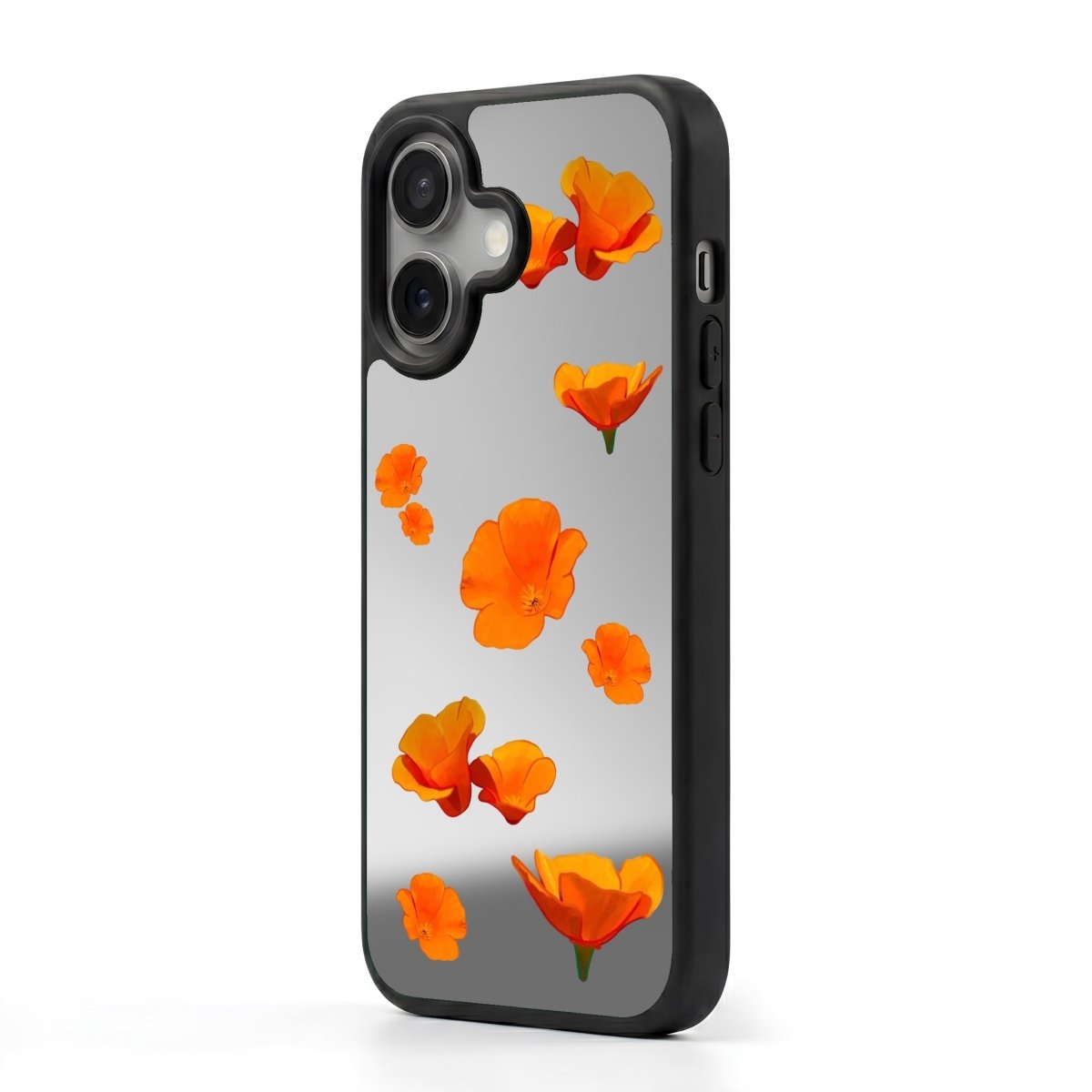 iPhone Poppies Mirror Aynalı Telefon Kılıfı - Sumthincs