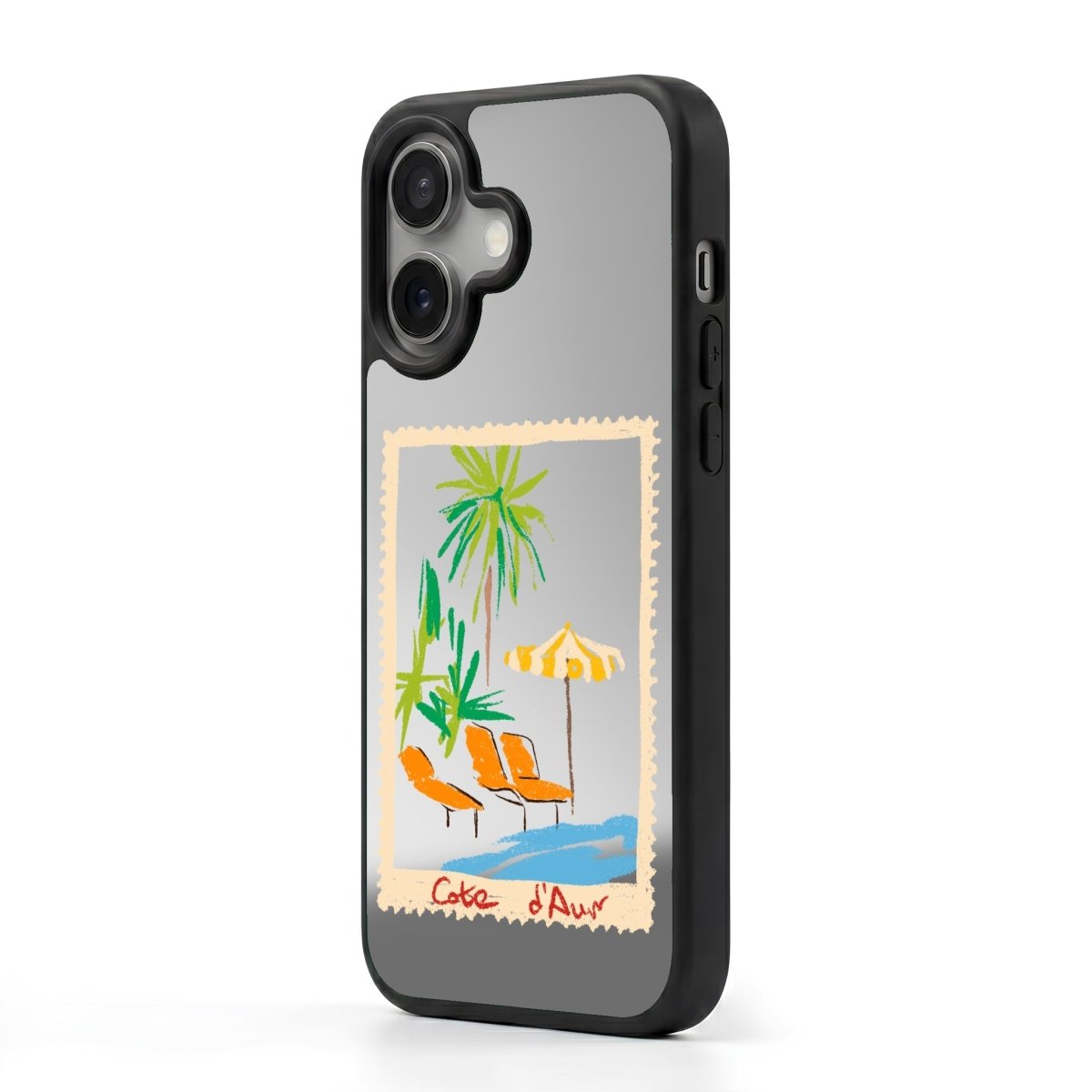 iPhone Postcard Mirror Aynalı Telefon Kılıfı - Sumthincs
