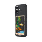 iPhone Postcard Premium Telefon Kılıfı Bordo - Sumthincs