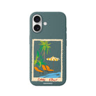 iPhone Postcard Premium Telefon Kılıfı Kaktüs Yeşili - Sumthincs