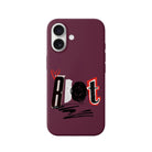 iPhone Rebel Premium Telefon Kılıfı Bordo - Sumthincs