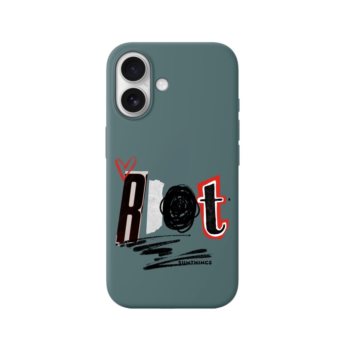 iPhone Rebel Premium Telefon Kılıfı Kaktüs Yeşili - Sumthincs