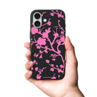 iPhone Sakura Premium Telefon Kılıfı Bordo - Sumthincs