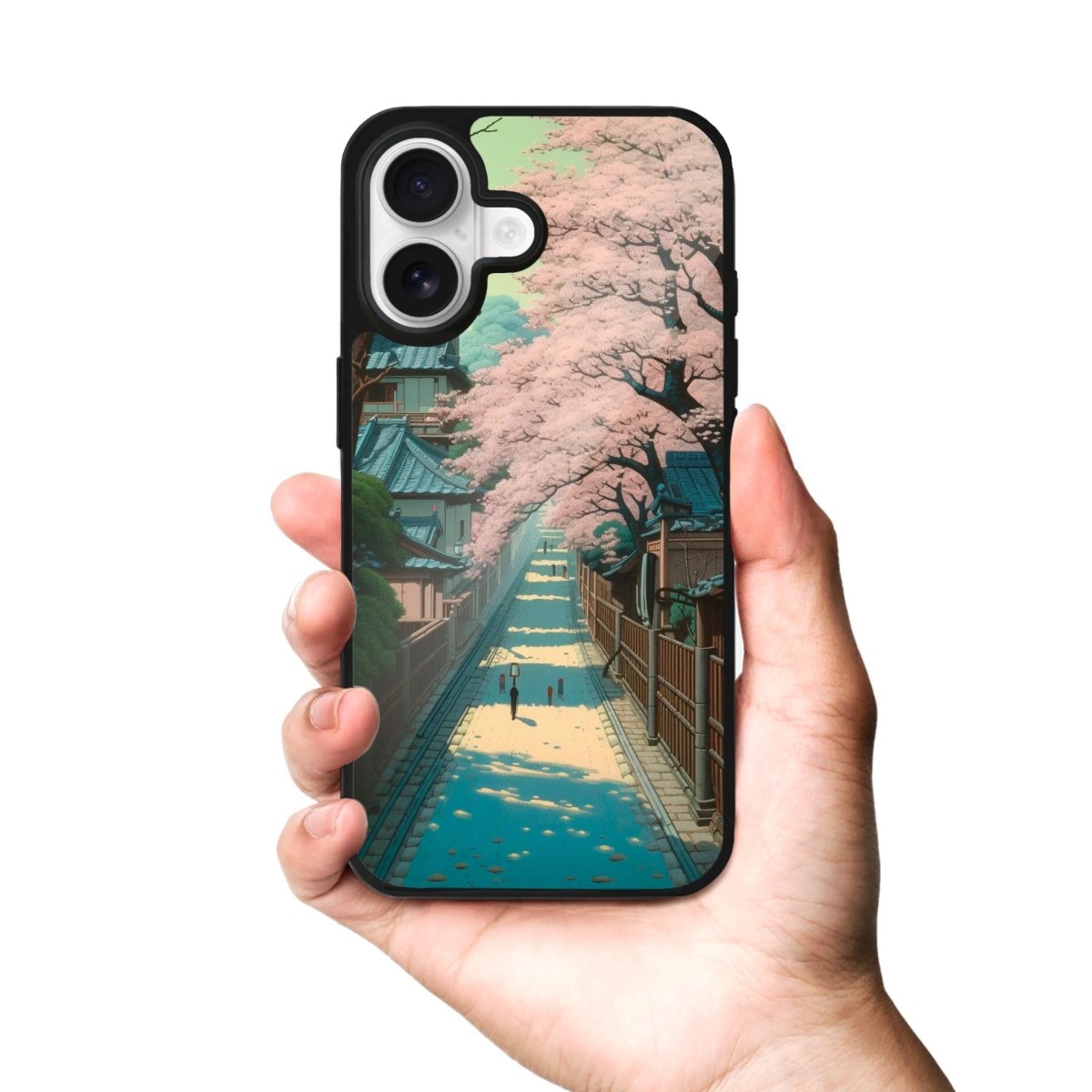 iPhone Sakura Road Glossy Telefon Kılıfı - Sumthincs