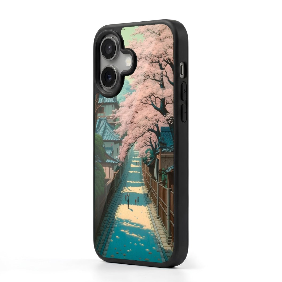 iPhone Sakura Road Glossy Telefon Kılıfı - Sumthincs