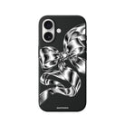 iPhone Silver Bow Premium Telefon Kılıfı Siyah - Sumthincs