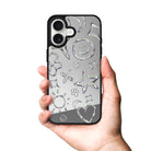 iPhone Silver Doodles Mirror Aynalı Telefon Kılıfı - Sumthincs