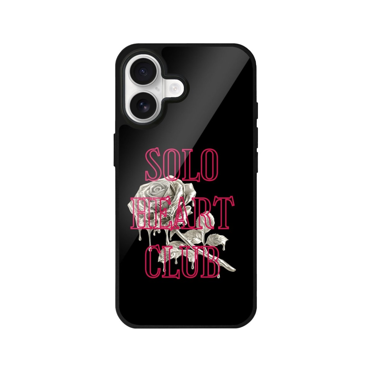 iPhone Solo Heart Club Glossy Telefon Kılıfı - Sumthincs