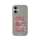 iPhone Solo Heart Club Premium Telefon Kılıfı Gri - Sumthincs