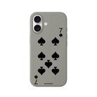 iPhone Spade7 Premium Telefon Kılıfı Gri - Sumthincs