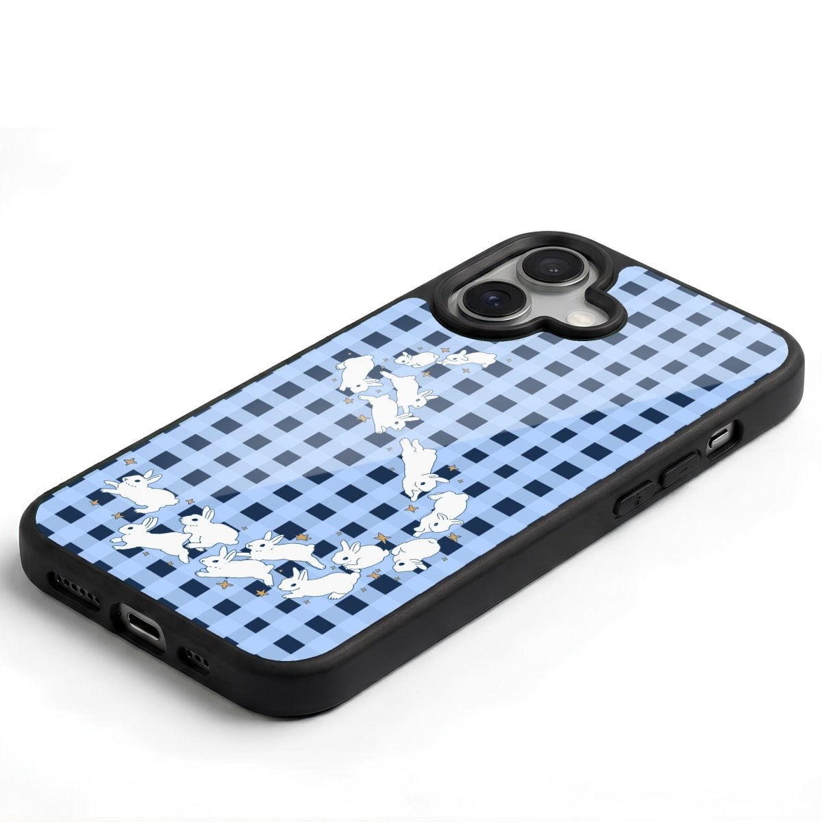 iPhone Starry Bunnies Glossy Telefon Kılıfı - Sumthincs