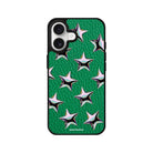 iPhone Stars Leather Deri Telefon Kılıfı Yeşil - Sumthincs