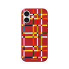 iPhone Sunny Stripes Premium Telefon Kılıfı Kırmızı - Sumthincs
