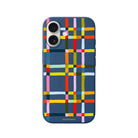 iPhone Sunny Stripes Premium Telefon Kılıfı Pasifik Mavi - Sumthincs