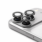 iPhone Taşlı Kamera Lens Koruyucu Siyah - Sumthincs