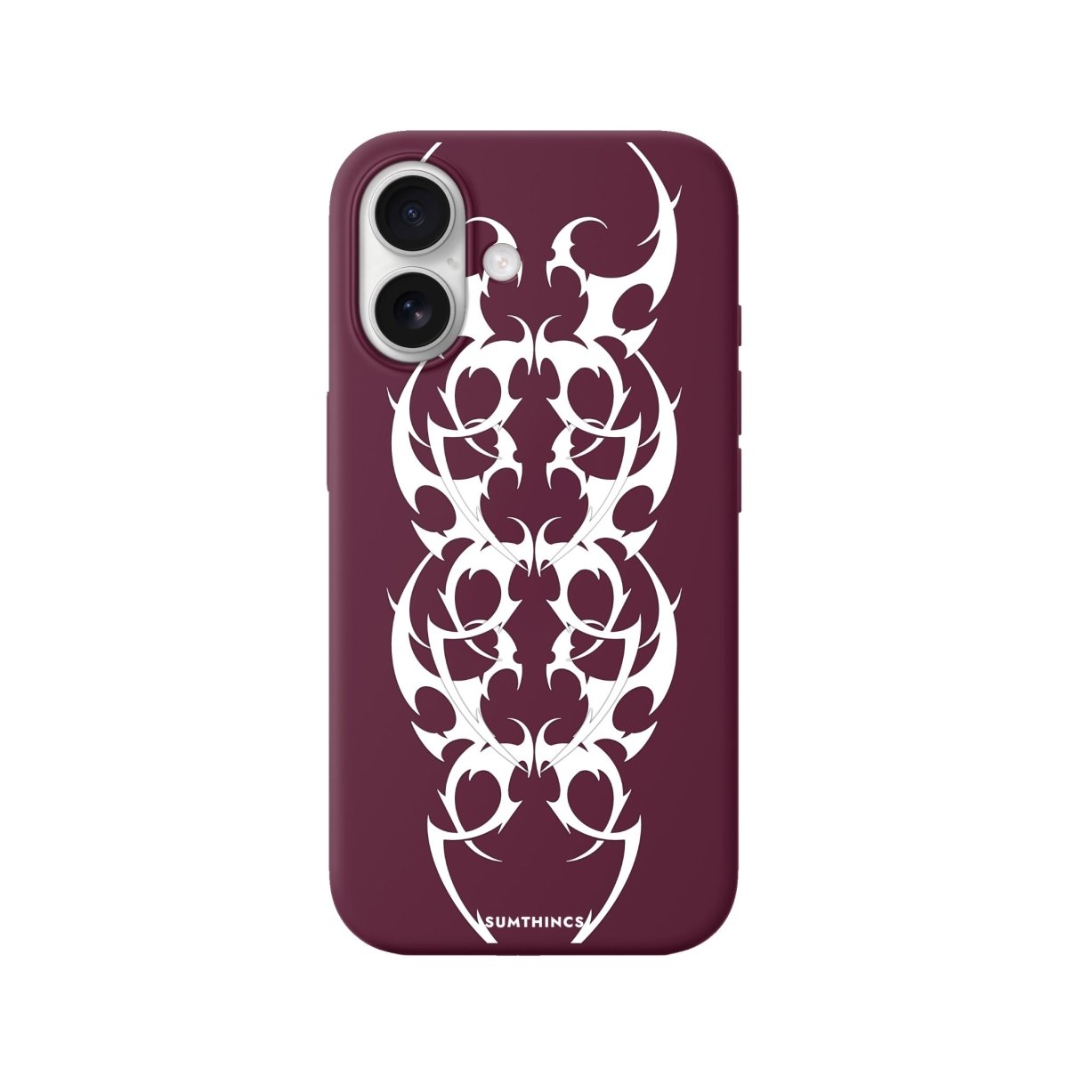 iPhone Thorn Premium Telefon Kılıfı Bordo - Sumthincs