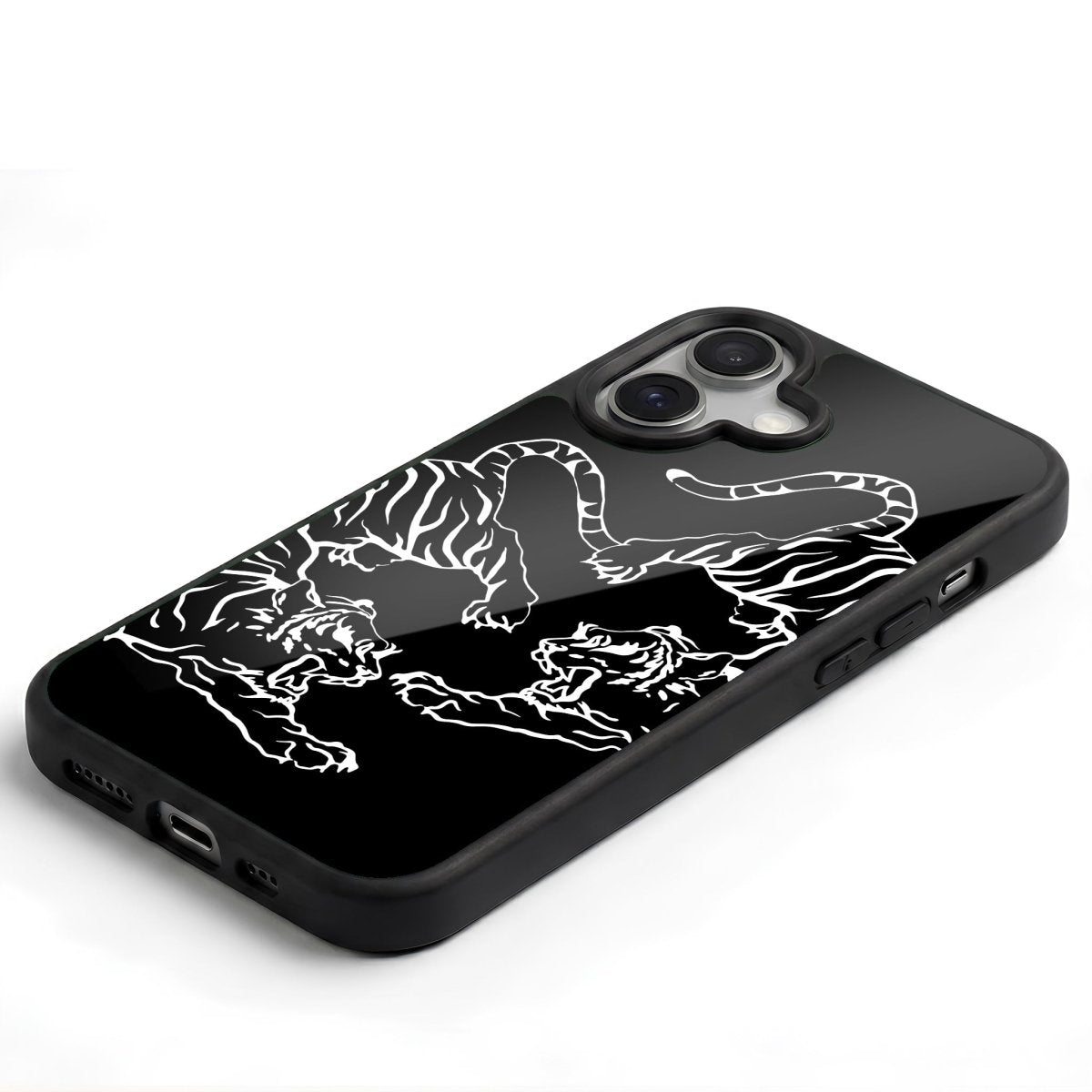 iPhone Tigers Glossy Telefon Kılıfı - Sumthincs